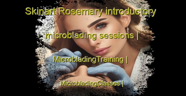 Skinart Rosemary introductory microblading sessions | MicrobladingTraining | MicrobladingClasses | SkinartTraining-Canada